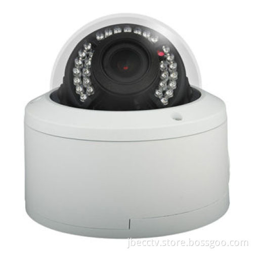 Vandal-proof CCTV IR Dome Camera with Metal Housing, 1/3-inch Sony CCD, 420/480/520/600/650TVL